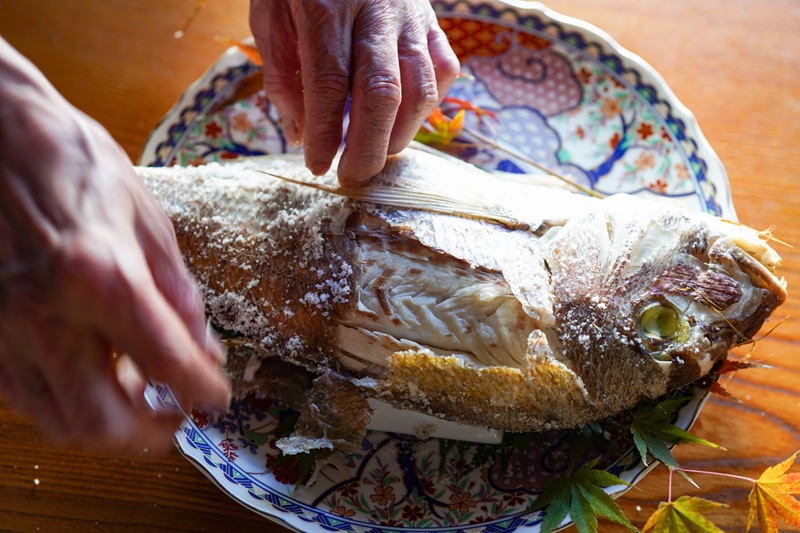瀬戸内の鯛の浜焼